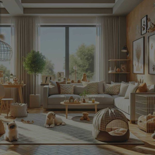 Quelles astuces déco pour un salon accueillant les animaux de compagnie?