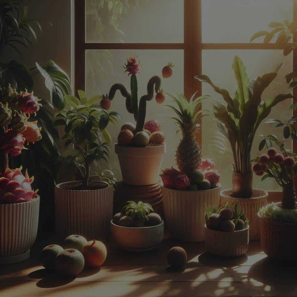 Quels fruits exotiques peuvent être cultivés en intérieur dans des pots ?