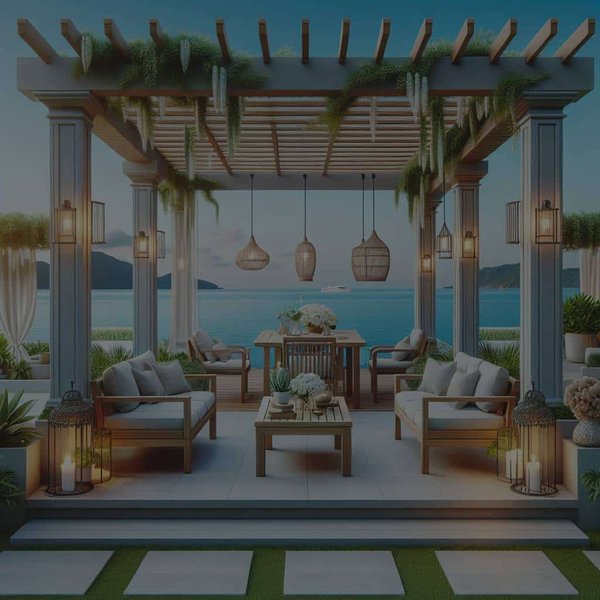 Quel type de pergola choisir pour une terrasse exposée plein sud?