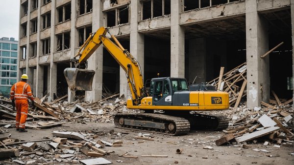 Entreprise de désamientage : experts en démolition durable