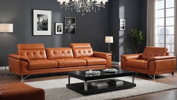Les canapés cuir convertibles : élégance et confort réunis